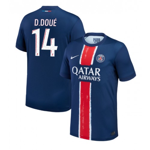 Fotbalové Dres Paris Saint-Germain Desire Doue #14 Domácí 2024-25 Krátký Rukáv